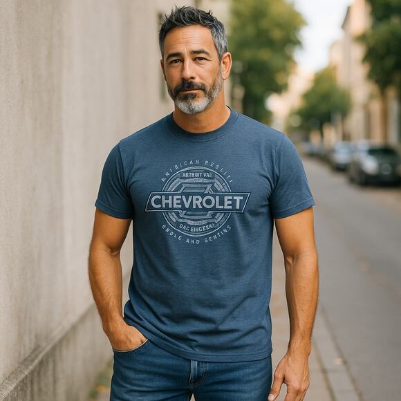 Chevrolet Trucks Chevy Cars Men’s T-Shirt MENS XXL Gray 2XL - Picture 1 of 7